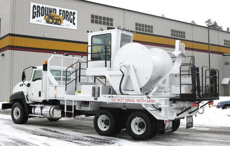 Cable Reel Trucks & Systems - Ground Force Worldwide