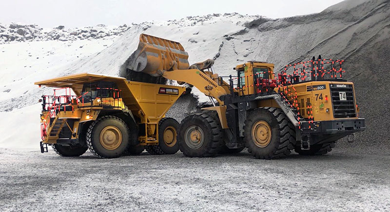 Komatsu RS Loading