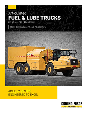 ARTICULATED FUEL & LUBE TRUCKS cover