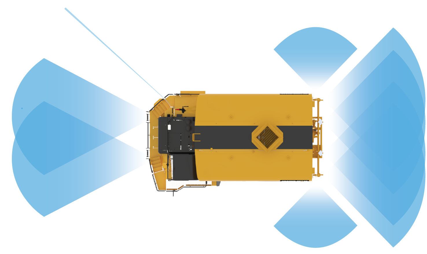 Diagram for Ground Force Water Control System on a Rigid Frame Water Truck